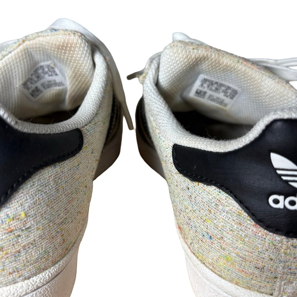 Adidas Superstar Tan Speckled Canvas Shell Toe Sneakers Women 6 - Picture 10 of 10